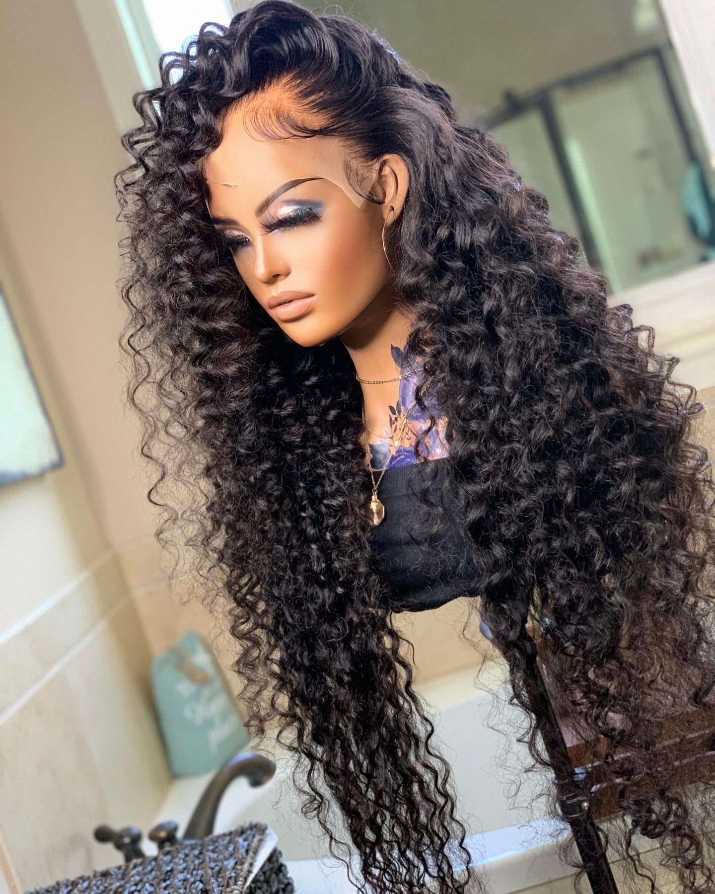 Water Wave 360 Lace Front Wig Human Hair Wigs for Women Loose Deep Curly 13X4 Lace Frontal Wigs Glueless Virgin Brazilian 180%